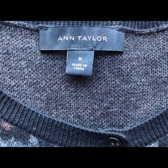 Ann Taylor Leopard Print Medium Sweater - Picture 6 of 11